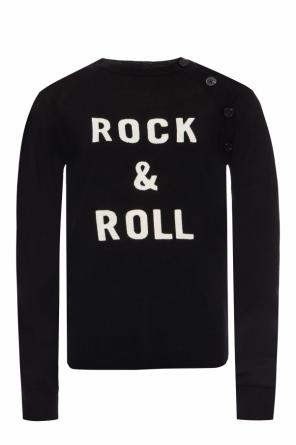 Sweater with embroidered lettering, zdjęcie 1 Sweater with embroidered lettering od Zadig & Voltaire